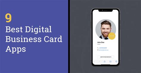 best electronic business card app.